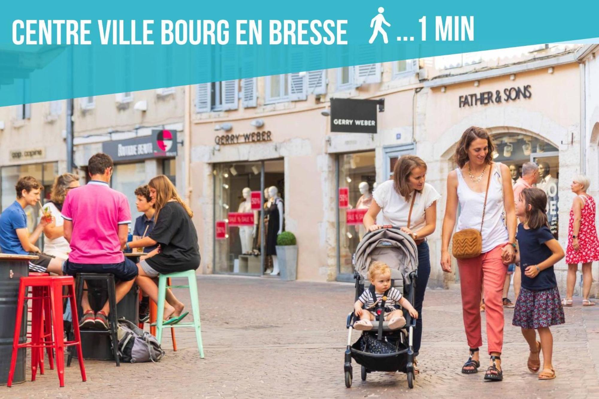 Le Nid Douillet Topdestination-Bourg - Centre Ville - 3 Etoiles ภายนอก รูปภาพ